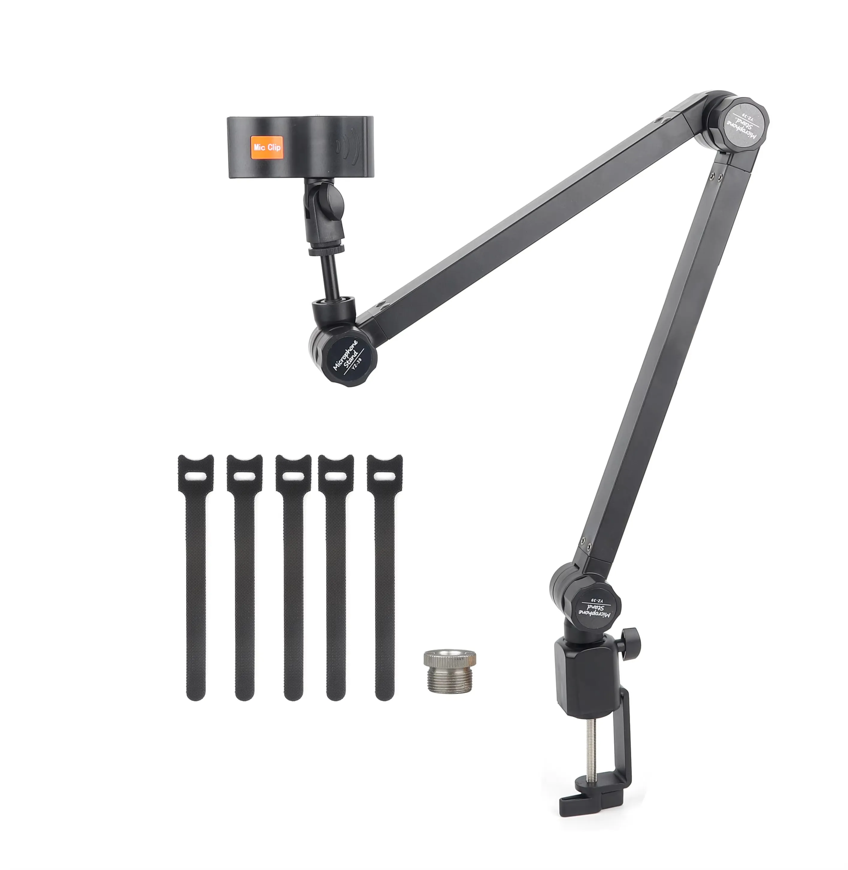 Adjustable Thick and High Bearing Capacitive Handheld Microphone Stand Desktop Live Microphone Cantilever Stand