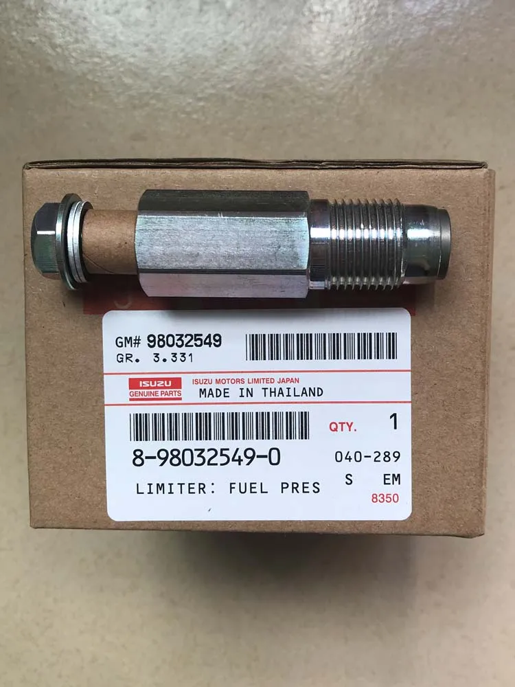 100% Genuine New Limiting Valve 095420-0140 ND095420-0140 ND095420-0440 095420-0440 Limiter Fuel Pressure Valve 8-98032549-0