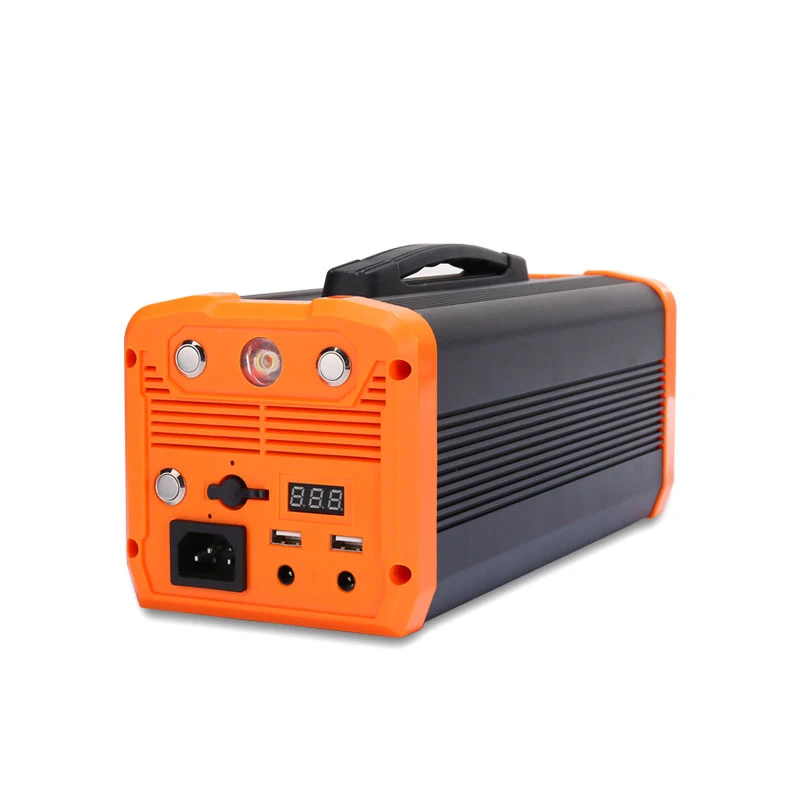 Li-Polymer Battery 100-240V AC 19V Solar Wind Energy DC Input 300Wh 60Ah Waterproof Portable Power Bank 300W Output