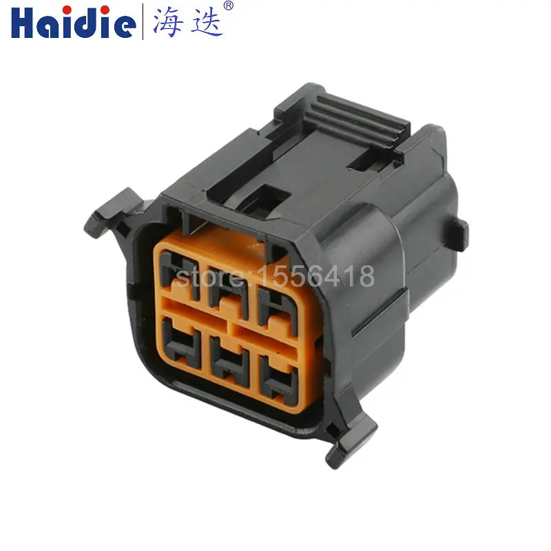 1-20 sets 6P Automobile Headlight Wire Cable Connector HP066-06021/HP075-06100 GL171-06021 Car Waterproof Plastic Housing Socket