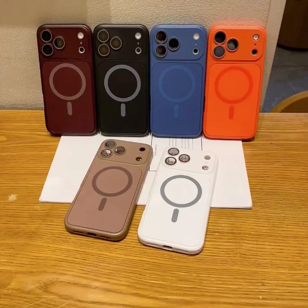 2 IN 1 Case for iPhone 17 16 15 14 13 12 11 Pro Max 17Air Instant Change to 17 Pro Max Matte PC Shockproof Lens Protective Cover