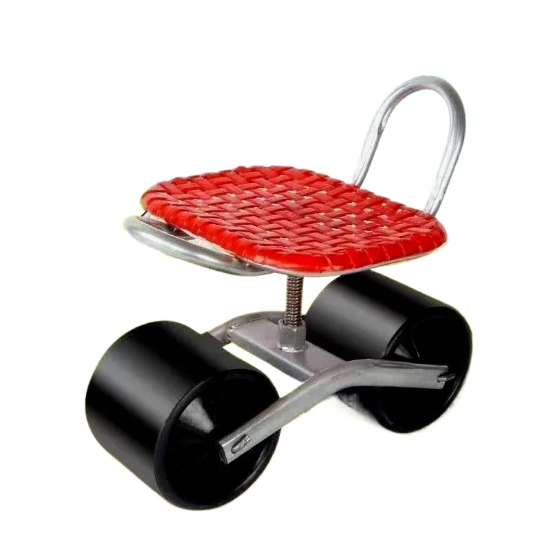 Mobile Chair Wheeled Chair Greenhouse Stool Lazy Car Farming Picking Strawberries Vegetables