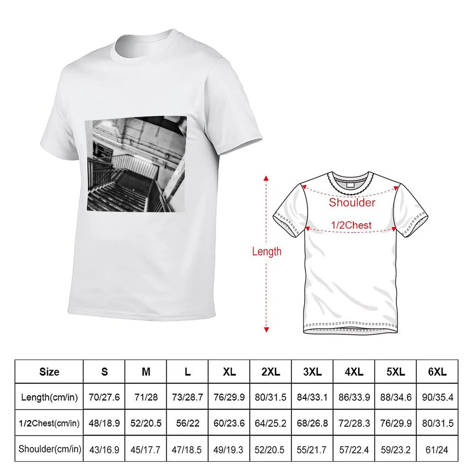 Ravenscourt Park Tube Station T-Shirt Large Size Casual Short Sleeve Top