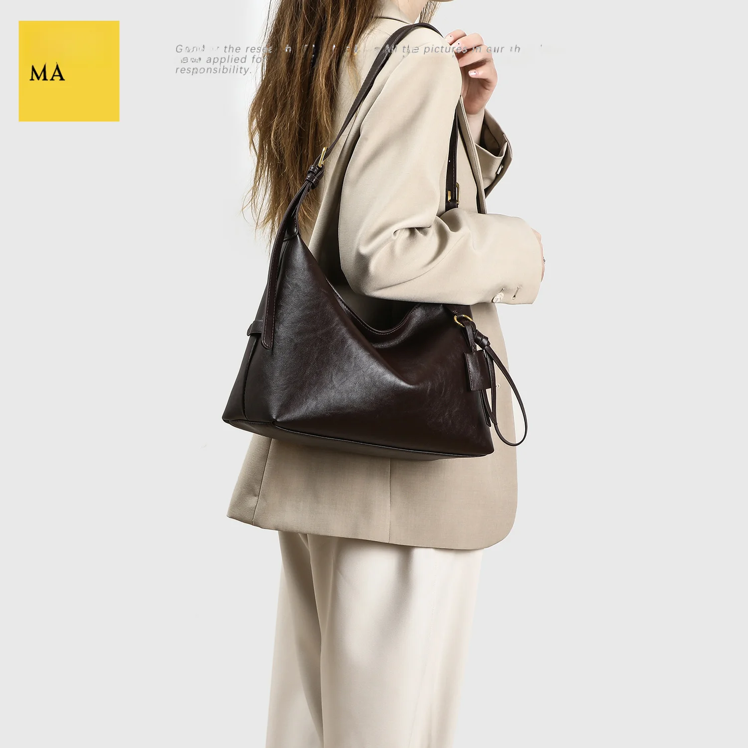 

Fashionable Large Capacity Underarm Tote Bag Single Shoulder Crossbody Bag Casual Hobo Style Women's Handbag Autumn Winter Ne...