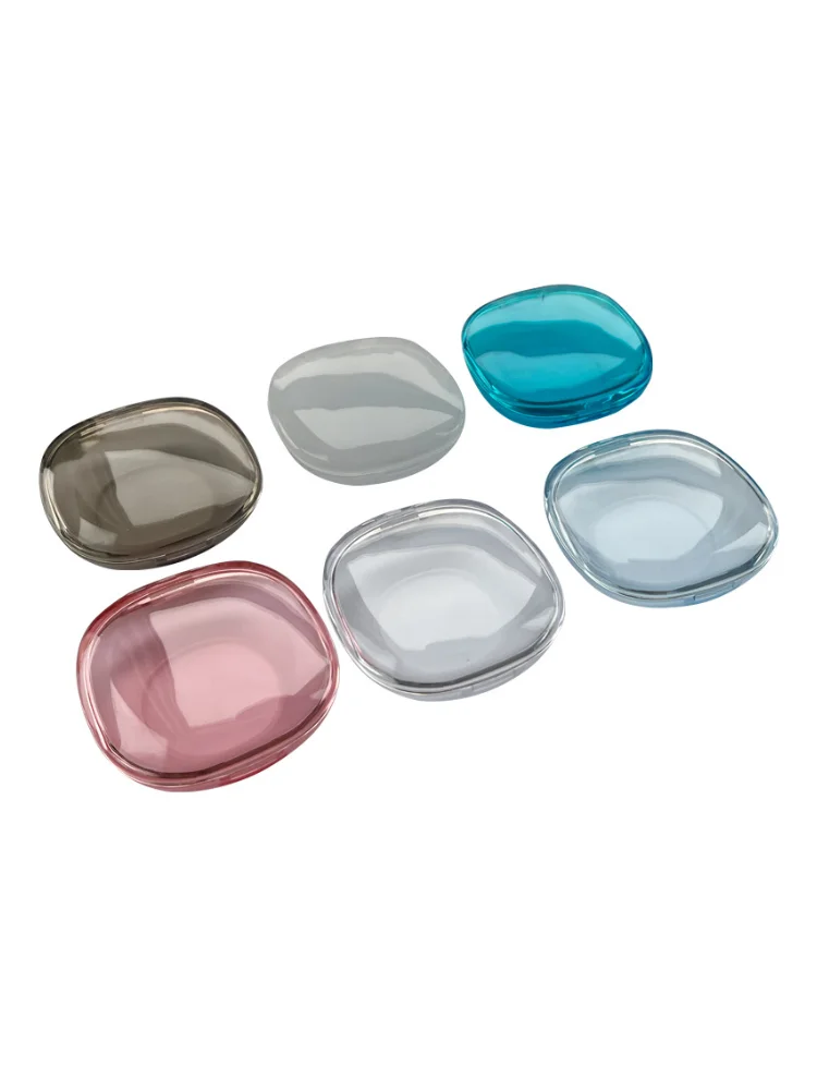 

Orthodontic retainers storage box, portable teeth, denture box, oral invisible orthodontic braces, transparent box