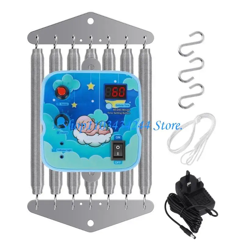  Quiet Operate Baby Swing Drives with Extended Timing Option & Robusts Load Support Infant cradles Swing Motions Controller