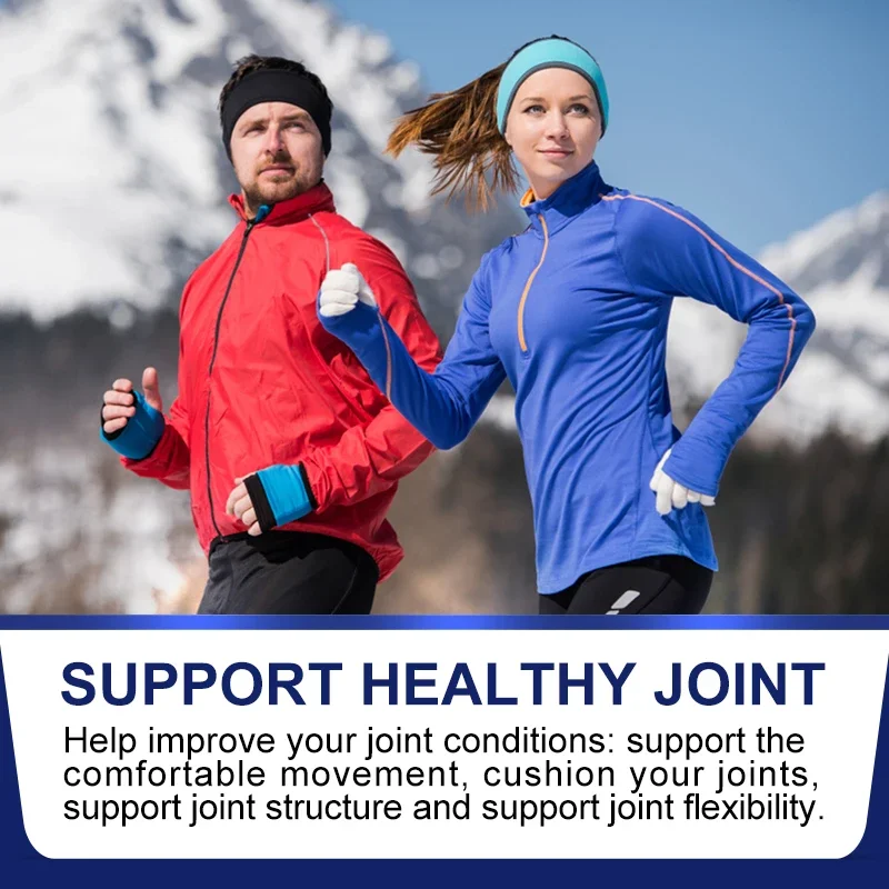 Advanced Joint Supplement, with Glucosamine, Chondroitin & Turmeric, Supports Joint Health, Flexibility, Lubrication & Vitality