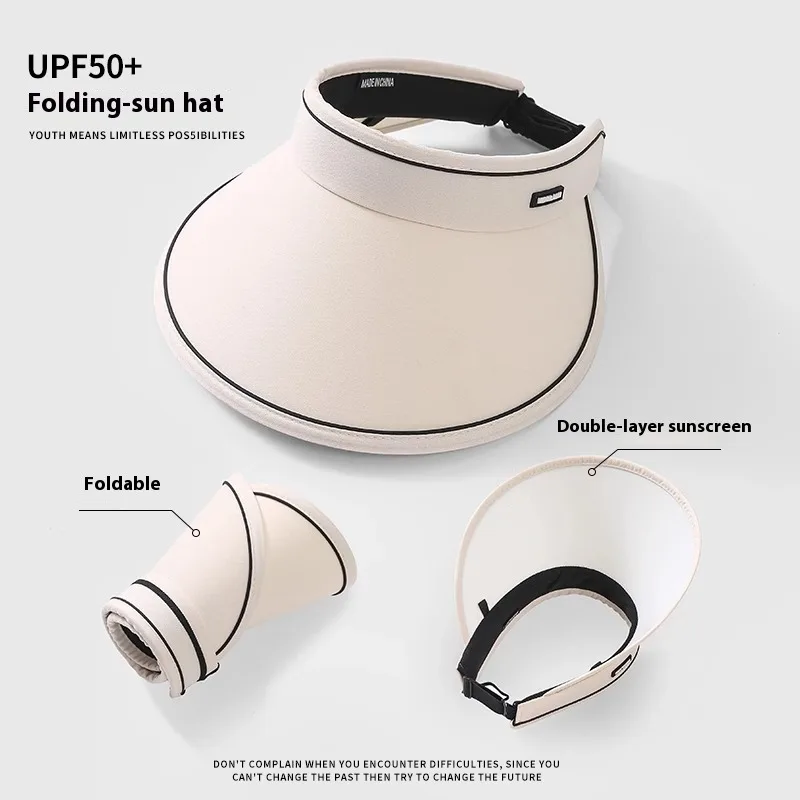 ผู้หญิงฤดูร้อน UV Protection Sun หมวกปีกกว้างพับได้ Breathable หมวกกีฬากลางแจ้งสําหรับขี่จักรยานชายหาดวันหยุดแฟชั่น