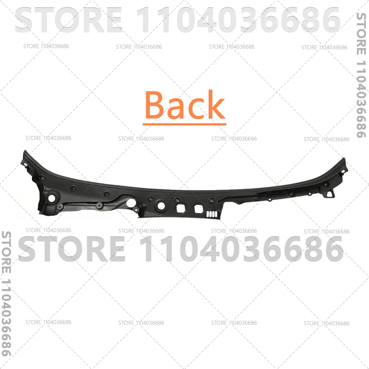 Für 2010-2017 F10 BMW 528i 528iX 535d 535dX 535i 535iX 550i 550iX Windschutzscheibe Gugel Panel Abdeckung LHD 51717203124 / RHD 51717203125 – Detail 8