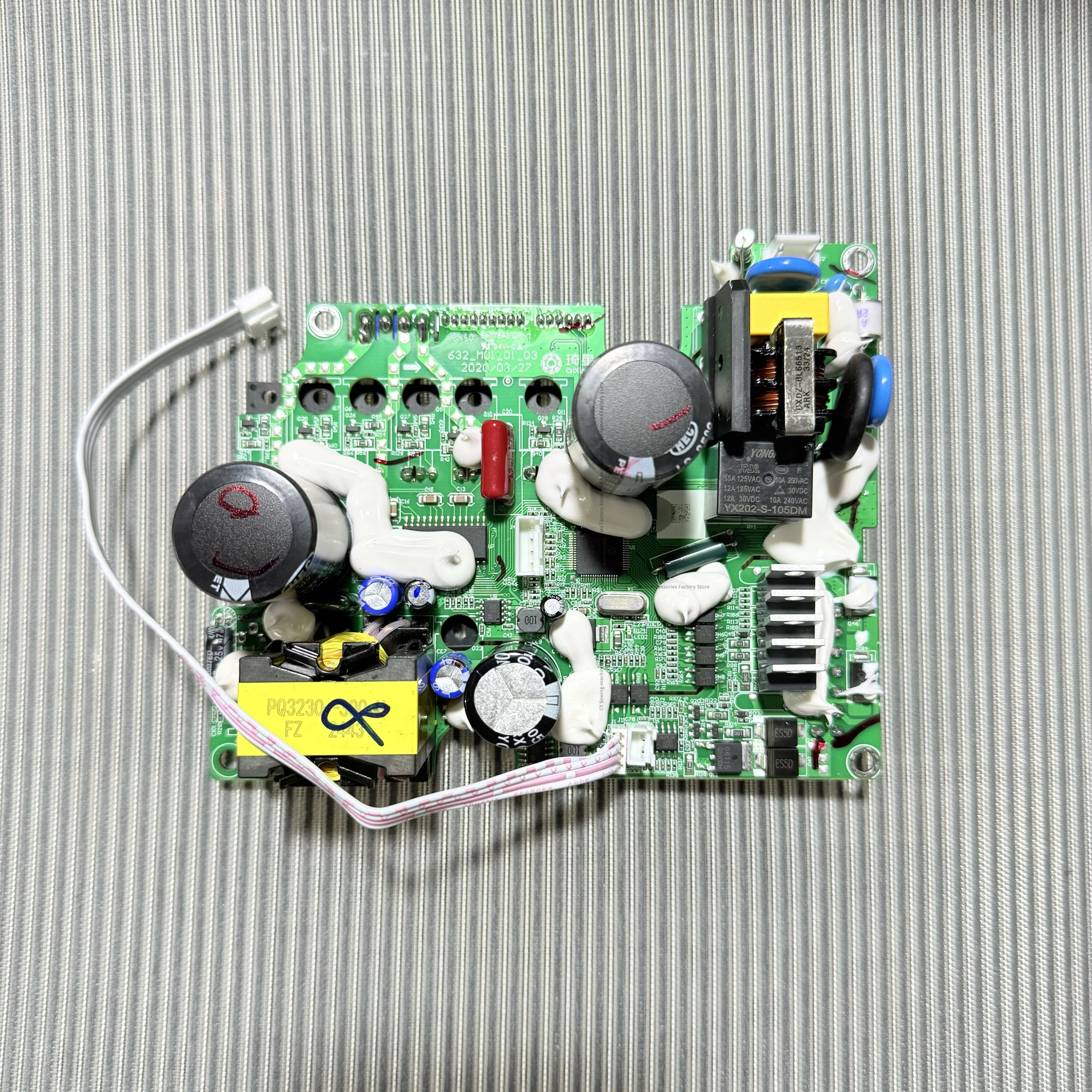 

Универсальная материнская плата Qixing с электронным управлением, 622, машина четвертого поколения, плоская материнская плата, стежок