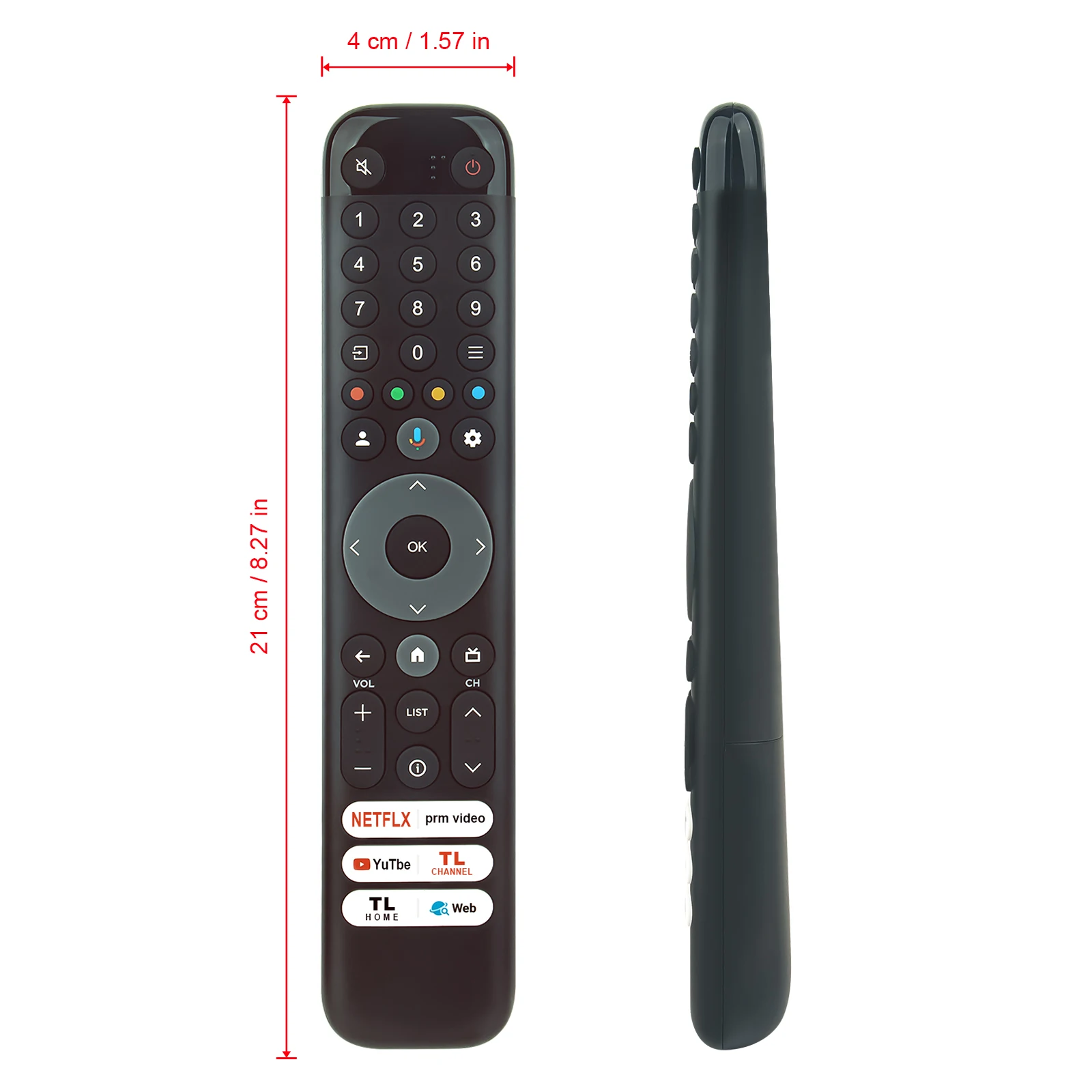 New RC833-GUB1 Voice Replaced Remote Control Fit For TCL Smart TV 55C845 65C845 75C845 75C645 65C645  55C645