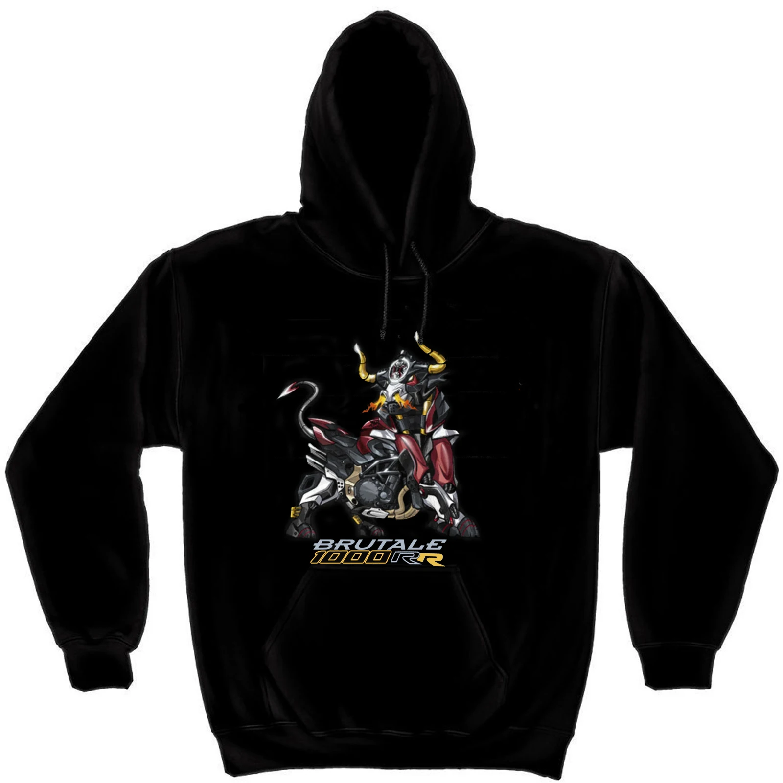 Classic Motorcycle Brutale 1000 RR Bull Inspiration Pullover Hoodie New 100% Cotton Casual Mens Sweatshirts Fashion Streetwear