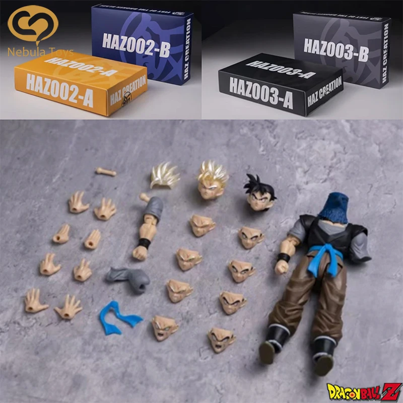 HM Toys HAZ002 A/B HAZ003 Son Gohan One Armed Demon Hawk Dragon Ball Figure Super Saiyan Ssj From The Future Gohan Action Figure