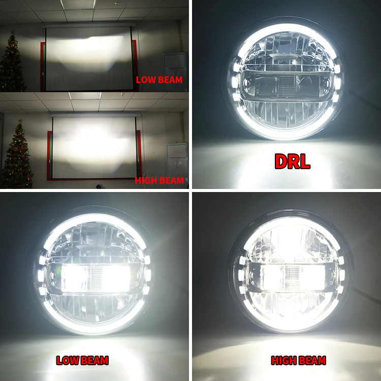7 Inch Led Head Light Classic Universal Other Motor Cycle Motorcycles Accessories De Motocicleta Para Moto Headlights for Harley
