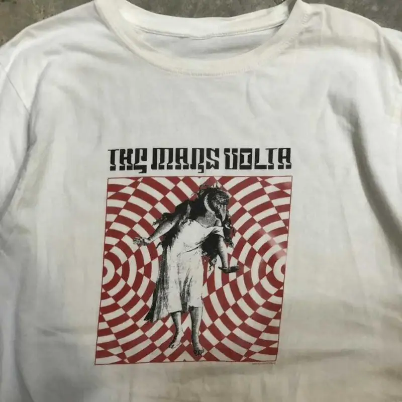 تي شيرت كلاسيكي The Mars Volta أبيض بجميع المقاسات #1