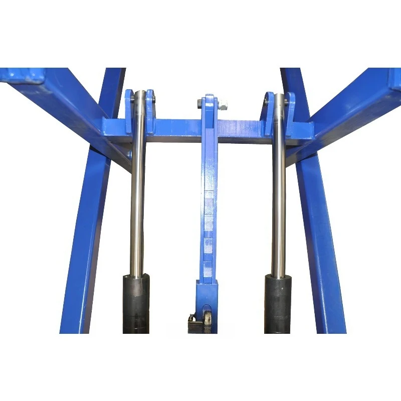 6000Lb portable scissor automatic lift for quick tire changes and simple shredding