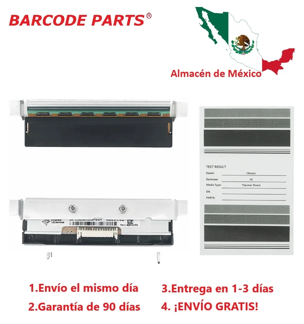 Nuevo cabezal de impresión térmico para impresora Zebra ZT210 ZT220 ZT230 cabezal de impresión de 203dpi/300dpi, P1037974-010/P1037974-011