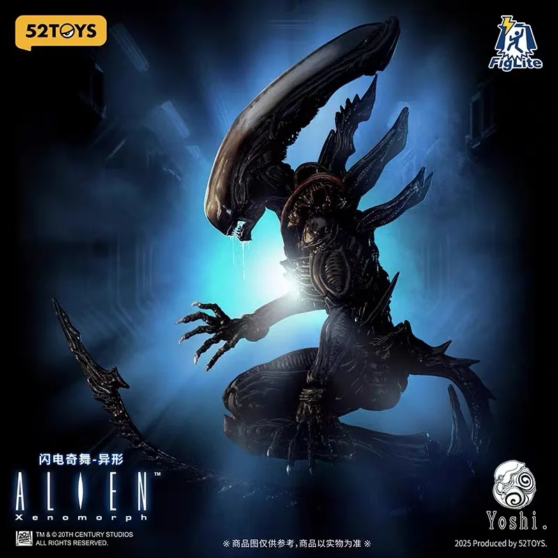 

Hot 52toys Figlite Odd Dance Series Yoshi Alien Xenomorph Ib-13 Collectible Anime Action Figure Model Toys Display Ornament Gift
