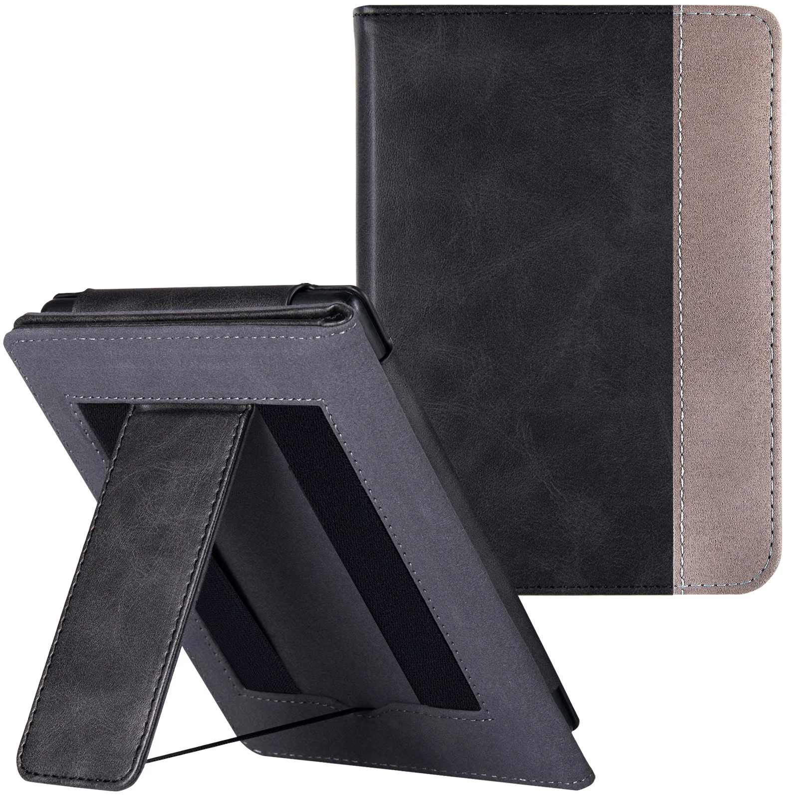 

Stand case for Onyx Boox Vasco da Gama 2 3 4 5 - PU Leather Sleeve Cover with Hand Strap