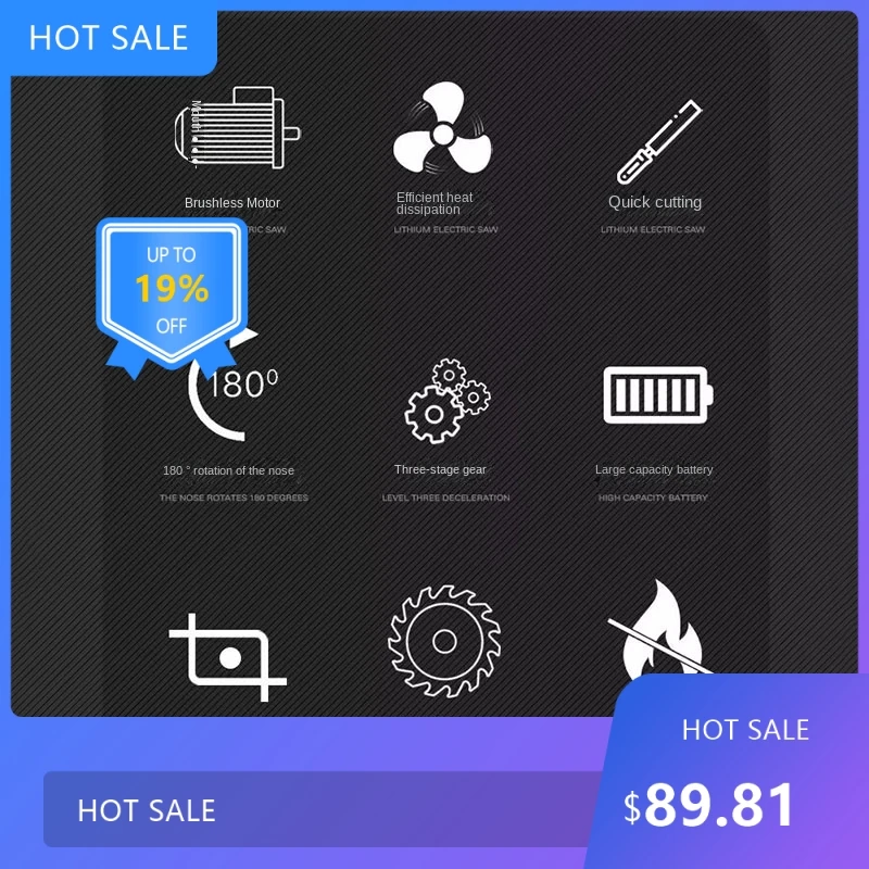 

07292026 Lithium battery Steel Bar Cutting Machine Hand-held Flat Steel Square Steel Cold Cutting Saw Round Steel