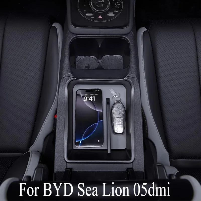 Two-Layer Armrest & Central Console Organizer - Custom-fit for BYD Sealion 05 DM-i