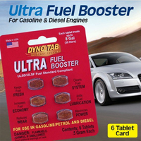 Dynotab Ultra Booster Fuel Saving Power Booster Injector Cleaner Improve Performance MPG Prevent System Deposit Reduce Smoke