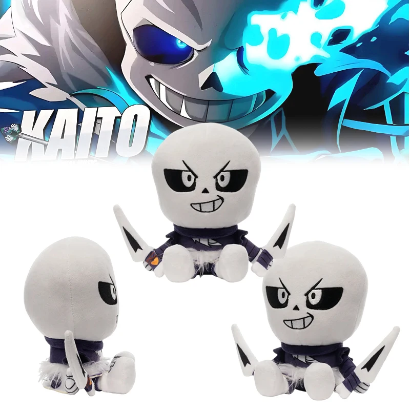 

Новая плюшевая игрушка Undertale Cross Sans, персонаж мультфильма XTale Underverse AU, коллекционная мягкая кукла, подарок для фанатов