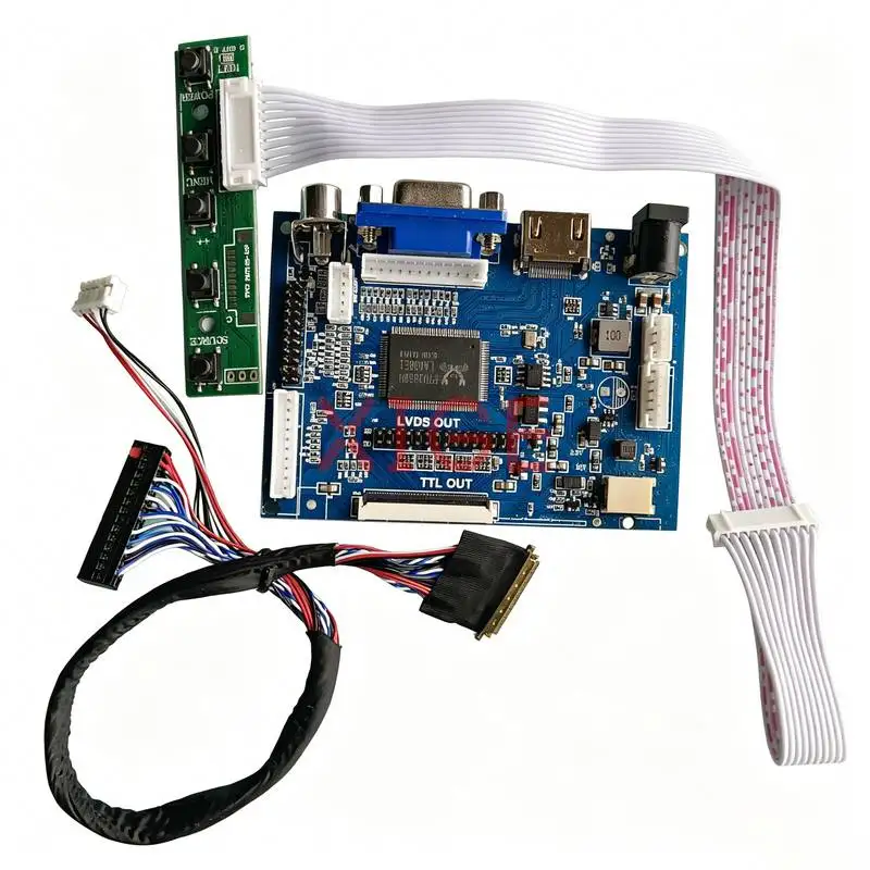 Controller Board Fit B156XTT01 B156XTN03 B156XTN04 B156XTN02 1366x768 1366*768 Laptop Monitor Panel LVDS-40 Pin AV+HDMI+VGA Kit