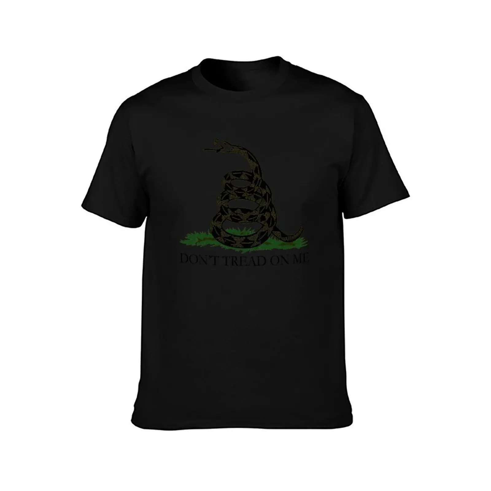 Gadsden Flag DONT TREAD ON ME T Shirt Gasden Culpeper Coil Snake Don't Tread On Me Patriotic USA America T-Shirt