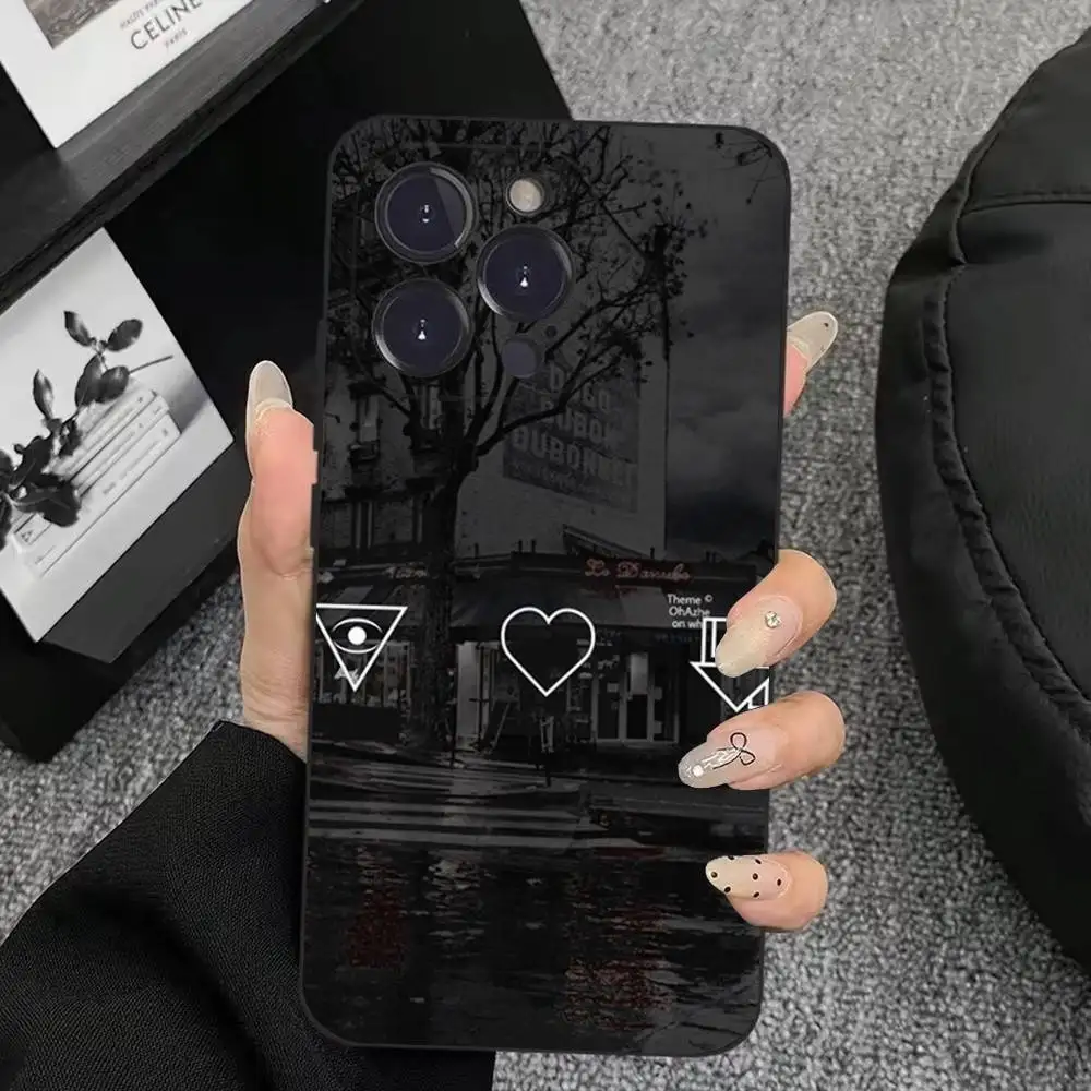 Capa de telefone The Neighbourhood para iPhone 17,16,15,14,13,12,11,Plus,Pro Max, XS, X, XR, SE, Mini, 8,7, capa preta de silicone macio