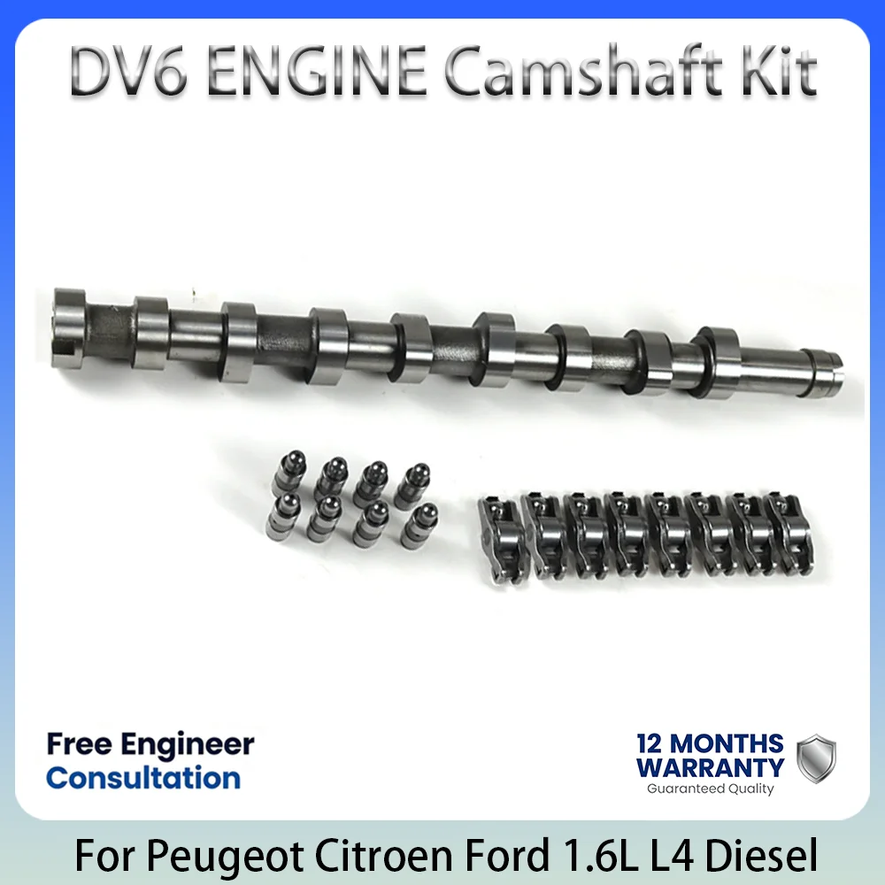 Kit de Comando de Válvulas Novo DV6 OE 0801FC para Peugeot Citroen Ford 1.6L 1.6 L T L4 Diesel 2001-2019 206 307 Partner C2 C3 C4 Focus
