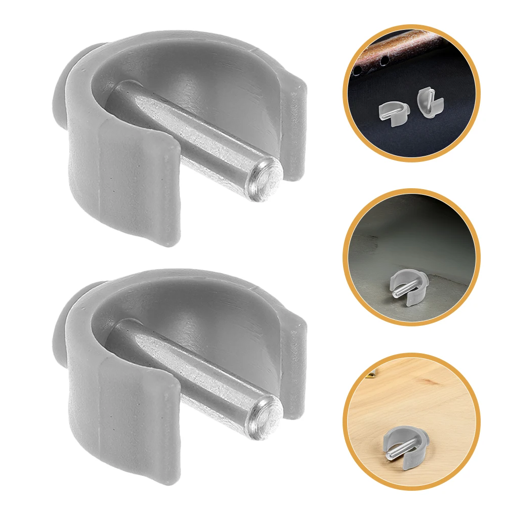 

4 / 6/ 8 Pcs C-shape Walker Tube Pin Locks Walking Cane Latch Clamps Walking Aid Cane Tips For 25mm/28mm Tube Walker Crutches