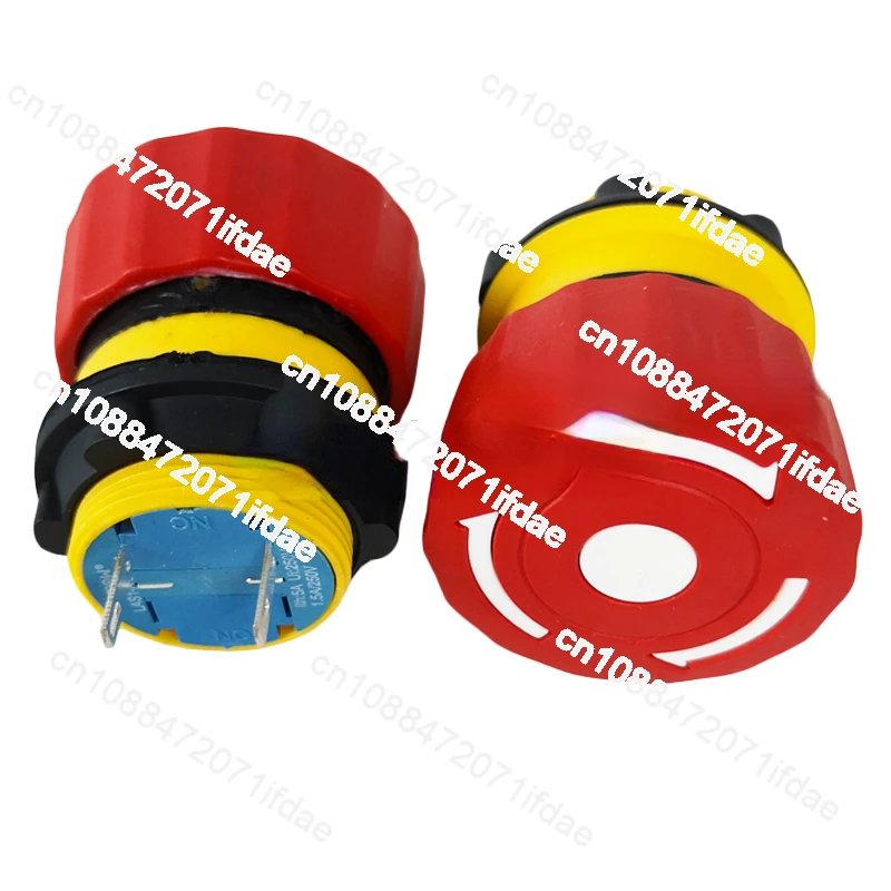 Pump Truck Remote Control Emergency Stop Button Haixi HBC  LAS1-A22Y Emergency Stop Switch Knob