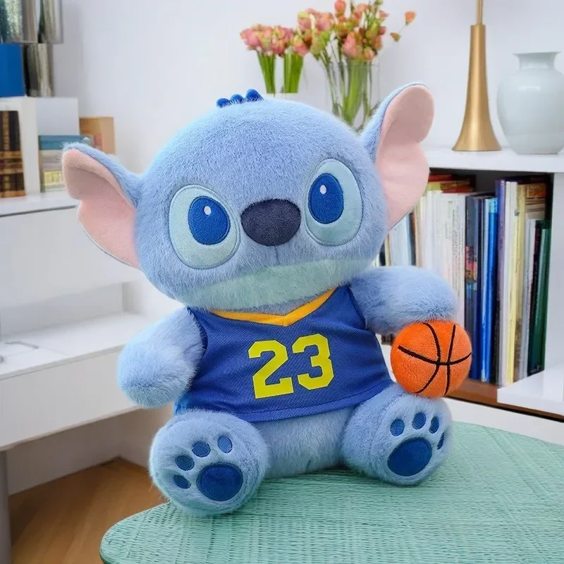 25/30/45 cm Disney Lilo & Stitch Cartoon Creatieve Basketbal Sport Knuffel Anime Ster Baby honkbal Stitch Pop Cool Gift Speelgoed