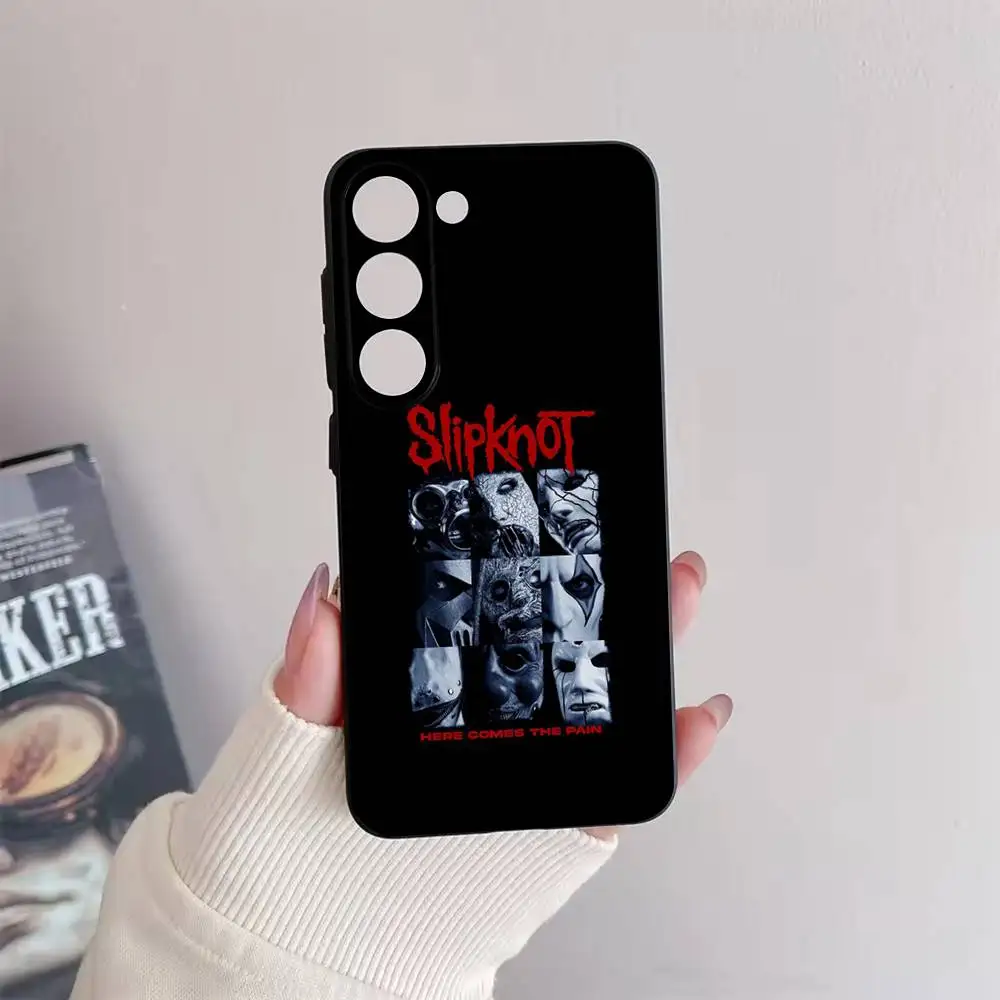 S-SlipknotS Rock Ban  Phone Case For Samsung Galaxy A 91,80,73,72,71,53,52,51,22,5G Shockproof Soft Black Cover