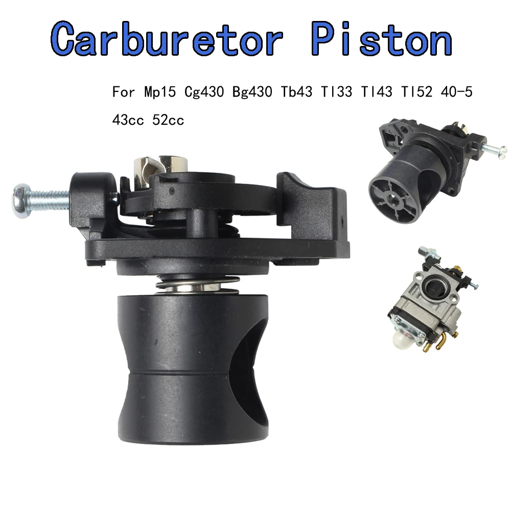 

Carburetor Plunger Slider For MP15 Cg430 Bg430 TB43 TL33 TL43 TL52 40-5 43CC 52CC