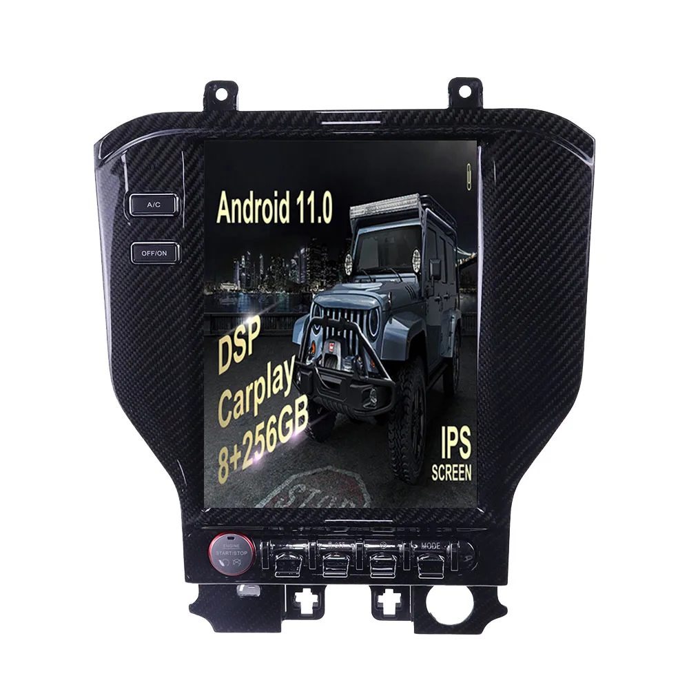 

10.4 inch Vertical Screen For Ford Mustang Car Android Multimedia Player GPS Navigation Auto Video radio Carplay head unit