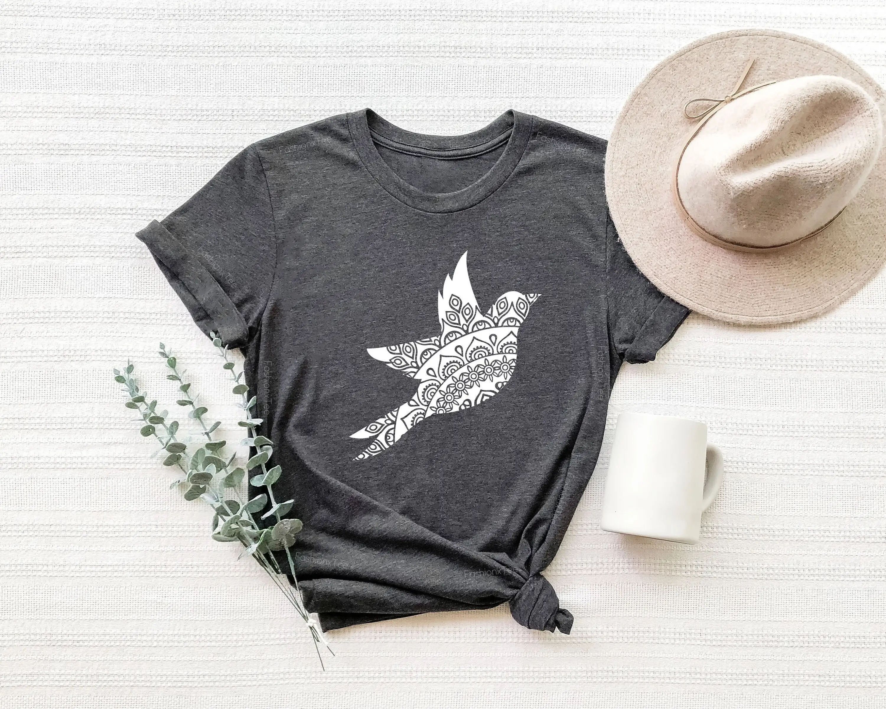 Hummingbird T Shirt Birds Nature Floral S For Family Womens Cute