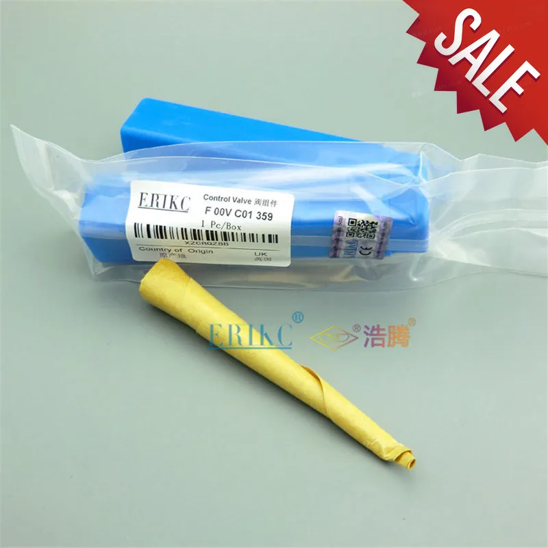 ERIKC Genuine High Quality Valve F00VC01359 Injector Valve Body F 00V C01 359 Injector Control Valve Suitable for 0445110397