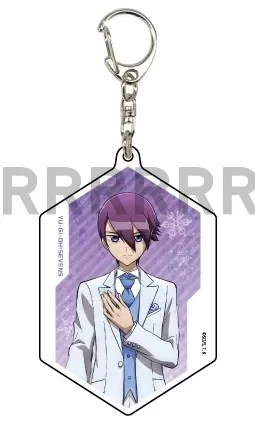 Anime YuGiOh Yu-Gi-Oh! Yami Yugi Seto Kaiba Yuga Ohdo Luke Gakuto Romin Keychain Doll Acrylic Keyring Bag Pendant for Gift