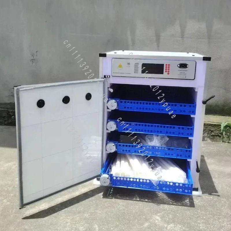 Mini Automatic Egg Incubator, PVC Construction, Hatching Device for Chicken, Duck, Pigeon, Goose, Ostrich & Turkey Breeding