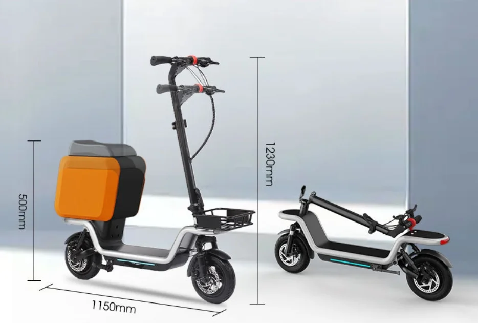Electric Scooter For Adults,Universal Shock Absorber,Aluminum Alloy Body,350W Motor,Portable Foldable,30-40 Kilometers Range