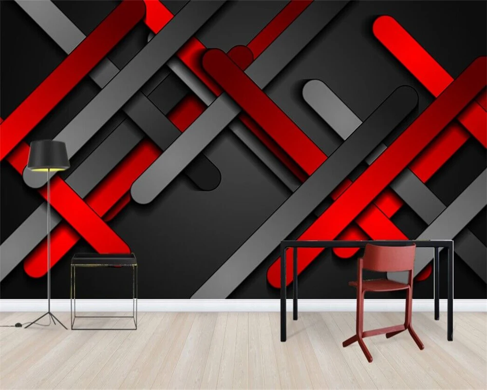 

beibehang papel de parede Customized modern new bedroom, living room decoration, white abstract fashion wallpaper