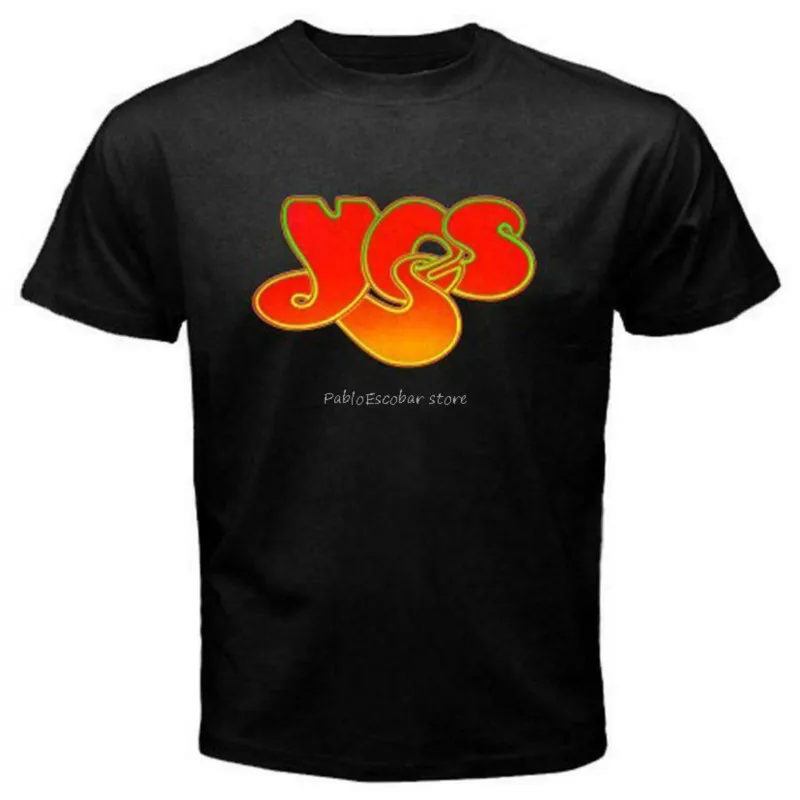 New Yes Progressive Rock Band Legend Size S M L Xl 2Xl 3Xl Usa Size T-Shirt En1 Loose Plus Size Tee Shirt men summer t-shirt