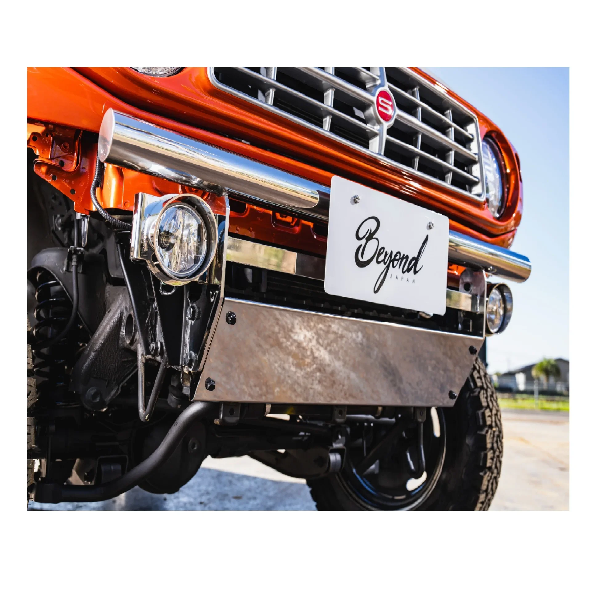 Jimny High Quality Customized Front Rear Bumpers New Aluminum Auto Parts Hot Selling Stainless Steel Surface Model Replacement