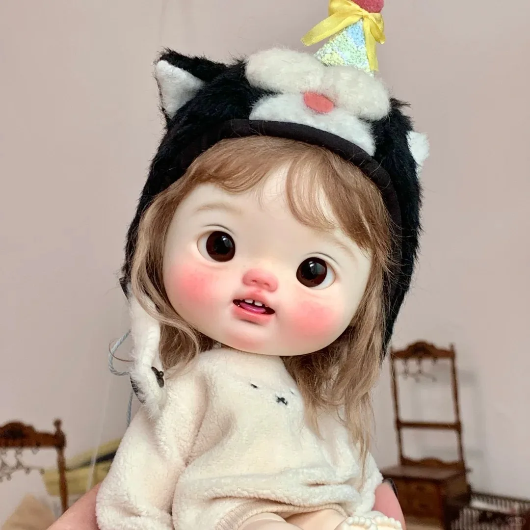 bjd sd ドール 1/6Diandi Ob Dianbro ob11 Qbaby パピー Diandian Huhu blythe ACGN アニメ樹脂ボディモールド DIY おもちゃ