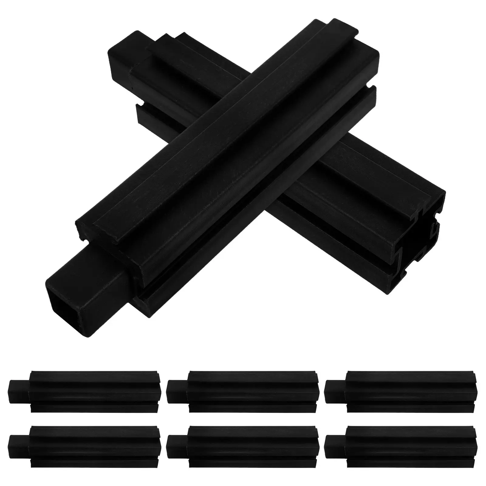 8Pcs Plastic Raised Planter Legs Modular DIY Garden Bed Supports for Balcony Vegetable Planting Elevated Planter Box Feet