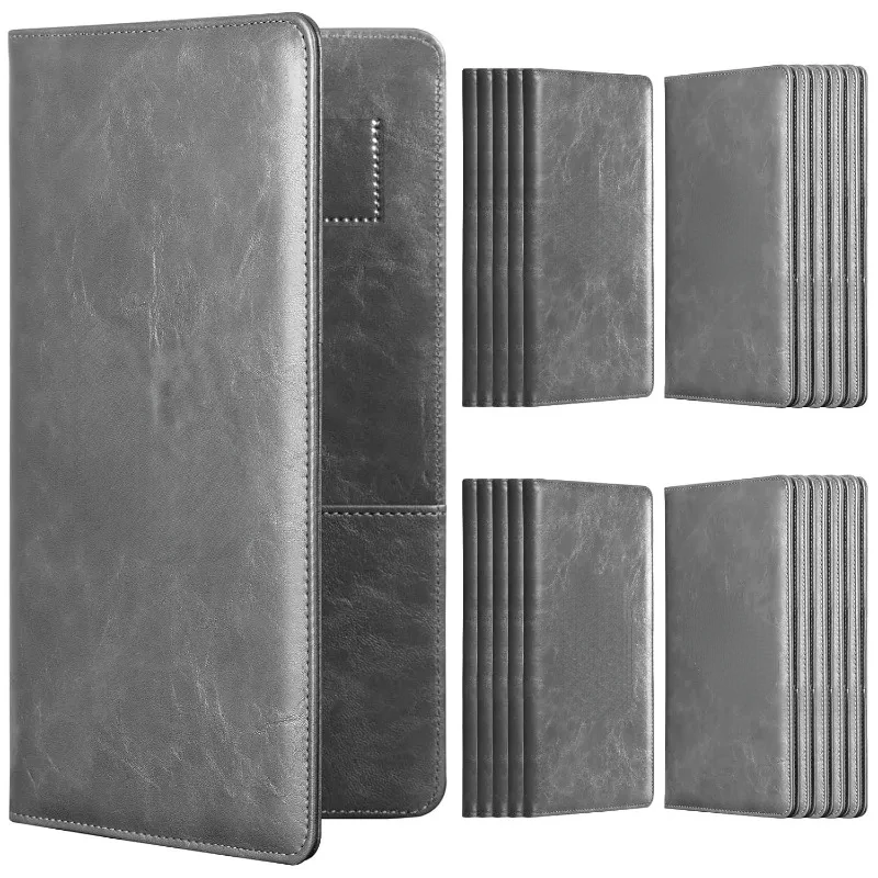 Restaurant Check Presenters - Customer Check Holder for Restaurants, Restaurant Bill Holder, Gray - 20 Pack