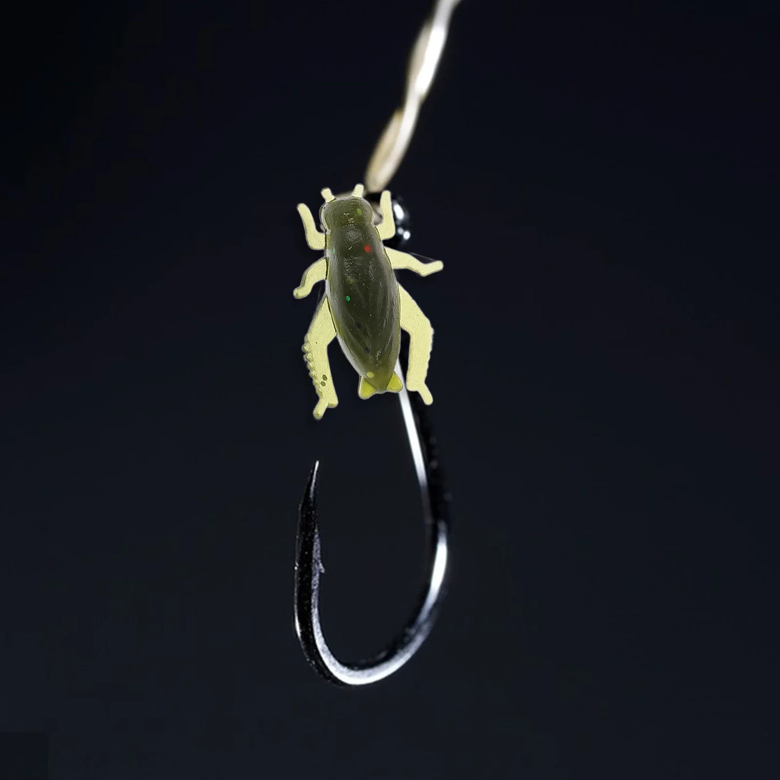 

20pcs Artificial Baits Portable Road Subsoft Fishing Tools Reusable Freshwater Plastic Bait Insect Soft Lure