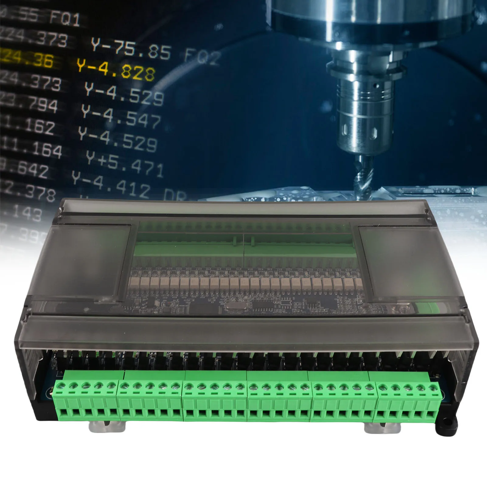 24V Industrial Control Board Industrial Control Board FX3U-48MT 24 Input 24 Output 24V 1A with High Speed Counting